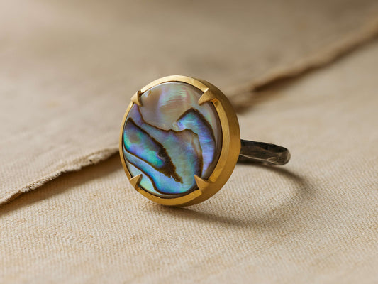Autry Abalone Ring
